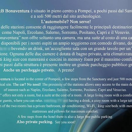 B&B Bonaventura Помпей Екстериор снимка